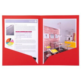 Subcarpetas y dosieres solapas o bolsa SUBCARPETA EXACOMPTA ROCK´S DOBLE 210g A4 ROJO PAQUETE de 25 42201558  111930740199