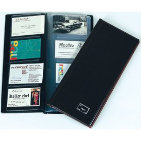 Tarjeteros de lomo soldado TARJETERO lomo soldado IBERPLAS 2/3 20 fundas 160 tarjetas NIGER HORIZONTAL NEGRO 11101445  79722