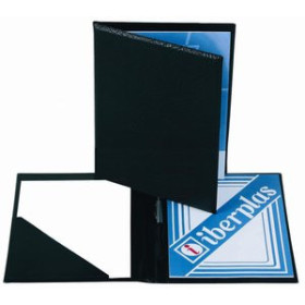 Carpetas de congresos y portadocumentos CARPETA de CONGRESOS IBERPLAS PVC Fº ACOLCHADA NEGRO 11101337  127711