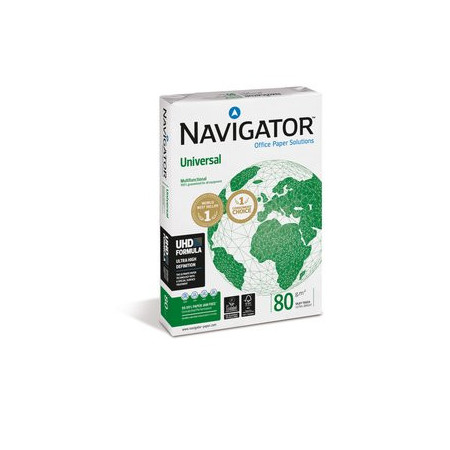 Papel multifunción blanco PAPEL A4 NAVIGATOR  80g 500h  UNIVERSAL 11101366  CPM320SL