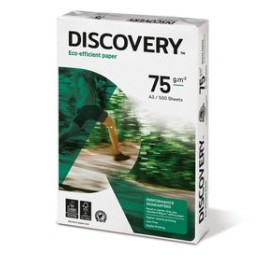 Papel multifunción blanco PAPEL A3 DISCOVERY  75g 500h 11101243  BNM10236