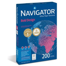 Papel multifunción blanco PAPEL A4 NAVIGATOR 200g 150h BOLD DESIGN 11101070  CNM4036