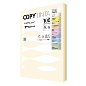 Papel multifunción color PAPEL de COLOR A4 COLORE 80 80g 100h SURTIDO PASTEL 25201761  1653-00