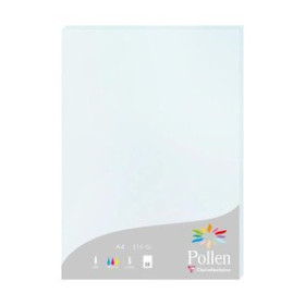 Papel verjurado y alta gama PAPEL CLAIREFONTAINE POLLEN A4 210g 25h AZUL 25201978  19589
