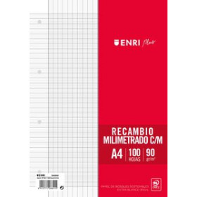 Recambio 4 taladros RECAMBIO ENRI PLUS A4 100h 90gr 4 TALADROS MILIMETRADO 20301003  GO0100CA160