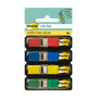 Banderitas índex BANDERITAS ADHESIVAS POST-IT 683 (1/2") PACK de 4 (AZUL-AMARILLO-ROJO-VERDE) 12901445  R54500B2