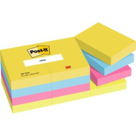 Notas adhesivas reposicionables TACO NOTAS POST-IT 653-TFEN 38x51 ENERGIA (PACK DE12) 12901327  77513