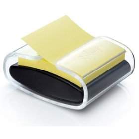 Dispensador de notas reposicionables DISPENSADOR POST-IT NEGRO PRO + TACO NOTAS SUPER-STICKY Z-NOTAS 45004358  NXLITEHUBONE