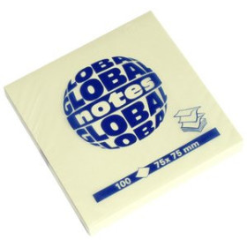 Notas adhesivas reposicionables TACO NOTAS 100h Z 75x75 AMARILLO 24401761  60-10-04