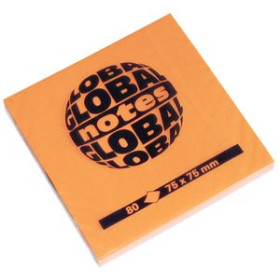 Notas adhesivas reposicionables TACO NOTAS 80h 75x75 NARANJA BRILLANTE 24405197  60-30-02