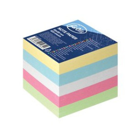 Varios TACO NOTAS FOROFIS SIN ENCOLAR 5 COLORES PASTEL 85x85 mm 800 HOJAS 30302170  201528