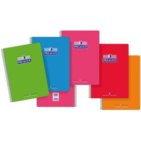 Blocs espiral tapa dura BLOC ZORR.TAURO PREMIER tapa DURA Fº  80h LISO 90g 25901832  32171