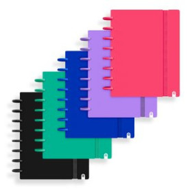 Blocs espiral tapa PP BLOC CARCHIVO INGENIOX INTENSE tapa PP FOAM A5 80h 100g CUADRIC.5x5 SURTIDO (5.col) 25901538  BOE008