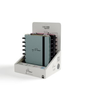 Agendas anuales BLOC CARCHIVO MY PLANNER INGENIOX CLASSIC A5 240h S/V SURTIDO EXPOSITOR DE 4 25901584  FUJ011