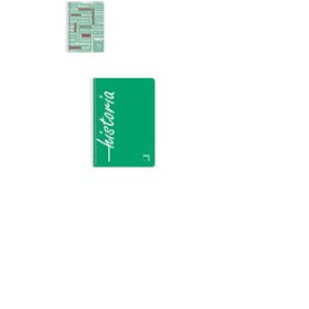 Blocs espiral tapa PP BLOC PACSA ASIGNATURAS tapa PP Fº 80h CUADRIC.4x4 90g HISTORIA 25901546  PTC005