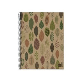 Blocs espiral tapa dura BLOC MIQUELRIUS ECO DESIGN NOTEBOOK 4 micro.tapa DURA A4 120h 80g CUADRIC.5x5 ECOHOJAS 25001629  46104