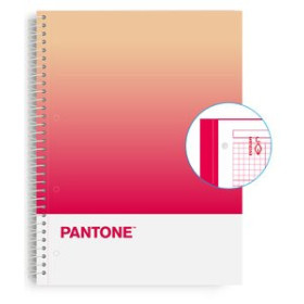 Blocs espiral tapa forrada BLOC ESCOLOFI NOTEBOOK PANTONE TOGETHER A4 80h  CUADRIC.5x5 90g RESPECT 79801025  7FTP03S6/7FTP003S