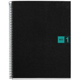Blocs espiral tapa PP BLOC MIQUELRIUS THE ORIGINAL NOTEBOOK 1 micro.tapa PP A4 80h 70g CUADRIC.5x5 TURQUESA 12801595  1176106