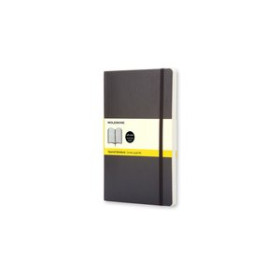Cuadernos de notas CUADERNO MOLESKINE CLASICO TAPA BLANDA 13x21 192h 70gr. CUADRICULADA con GOMA NEGRA 12802595  45216/02