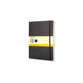 Cuadernos de notas CUADERNO MOLESKINE CLASICO TAPA BLANDA 19x25 192h 70gr. CUADRICULADA con GOMA NEGRA 12802599  45216/06