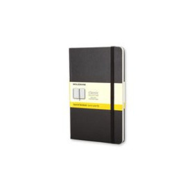 Cuadernos de notas CUADERNO MOLESKINE CLASICO TAPA DURA 13x21 240h 70gr. CUADRICULADA con GOMA NEGRA 12802594  45216/01