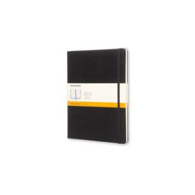 Cuadernos de notas CUADERNO MOLESKINE CLASICO TAPA DURA 19x25 192h 70gr. HORIZONTAL con GOMA NEGRA 12802597  45216/04