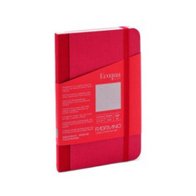 Cuadernos de notas CUADERNO FABRIANO ECOQUA PLUS TELA 9x14 80hj. 90gr. LISO FRAMBUESA 12802202  42938