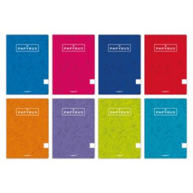 Libretas grapadas tapa blanda LIBRETA PAPYRUS A4 48h 90g t.BLANDA CUADRIC.4x4 COL.SUR. 12802406  116436