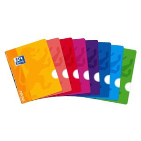 Libretas grapadas tapa PP LIBRETA GRAPADA OXFORD SCHOOL OPENFLEX A5 48h LISO COL.SUR. 12802281  832072