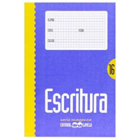Cuadernos Lamela CUADERNO LAMELA ESCRITURA Magenta Nº16 12801091  1284-43