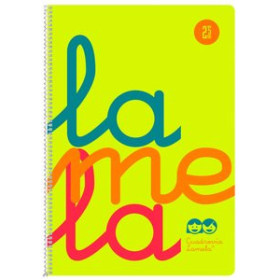 Blocs espiral tapa PP LAMELA BLOC tapa POLIPROPILENO Fº 80h CUADROVIA 2