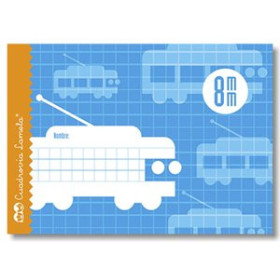 Libretas grapadas tapa blanda LAMELA LIBRETA GRAPADA 16h 4º APAISADO CUADROVIA 8 mm 12802770  217086