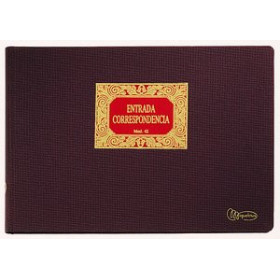 Libro de contabilidad LIBRO CONTABILIDAD Fº Nº 42 ENTRADA CORRESPONDENCIA 12802667  91554