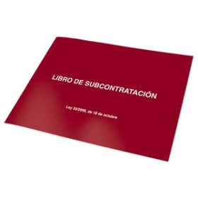 Libro de subcontratación LIBRO SUBCONTRATACION DOHE (NUEVO) A4 APAISADO 10H CASTELLANO 12801686  L1140111