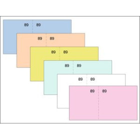 Talonarios castellano TALONARIO CAJA 6 DE 4º NUMERADOS LOAN AMARILLO 12801931  100435905