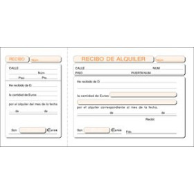 Talonarios castellano TALONARIO INQUILINATO ESPECIAL LOAN 12802414  282/6-21-3-20