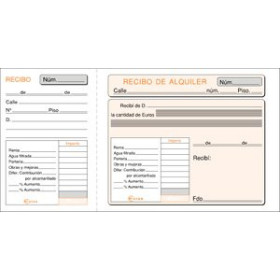 Talonarios castellano TALONARIO INQUILINATO LOAN 12801554  306/HB