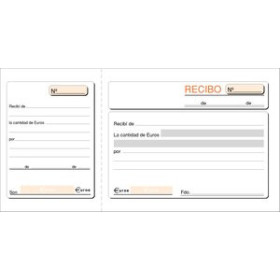 Talonarios castellano TALONARIO RECIBOS LOAN 12802077  100G M6