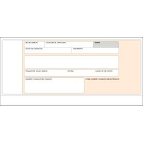 Talonarios castellano TALONARIO RECIBOS NORMALIZADOS BANCO LOAN 12801950  183 T72