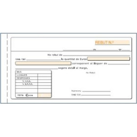 Talonarios catalán TALONARIO CATALAN ALQUILER IVA DUPLICADO LOAN 12801385  832003
