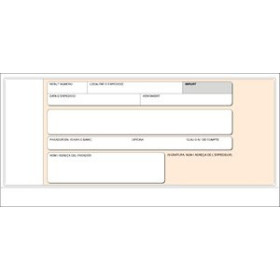 Talonarios catalán TALONARIO CATALAN RECIBOS NORMALIZADOS BANCO LOAN 12802783  833802FC