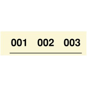 Talonarios castellano TALONARIO RIFAS DEL 1 AL 1000 (3 NUM.) 12801448  8045