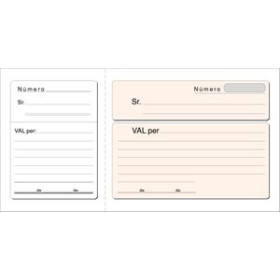 Talonarios catalán TALONARIO CATALAN VALES LOAN 20901753  131084103