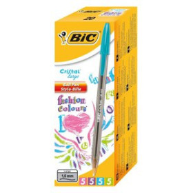 Bolígrafos BOLIGRAFO BIC CRISTAL FUN CAJA de 20 (5x4 colores) 20901822  131072906
