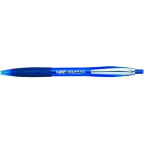 Bolígrafos retráctiles BOLIGRAFO BIC RETRACTIL ATLANTIS METAL CLIP 1.0 AZUL 20901757  131084201