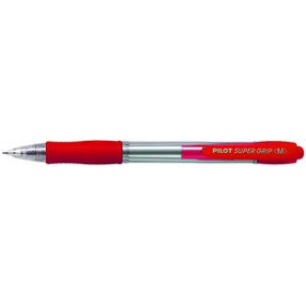 Bolígrafos retráctiles BOLIGRAFO RT. PILOT SUPERGRIP  ROJO 20901763  131084301