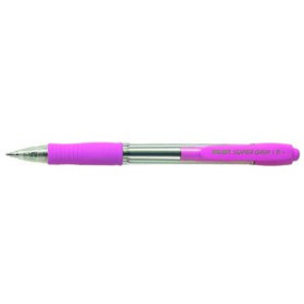 Bolígrafos retráctiles BOLIGRAFO RT. PILOT SUPERGRIP  ROSA (tinta azul) 20901766  131084304
