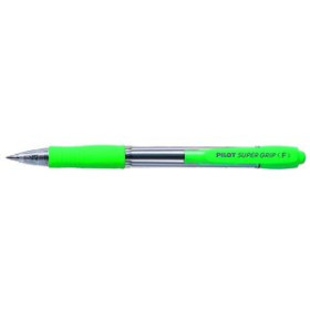 Bolígrafos retráctiles BOLIGRAFO RT. PILOT SUPERGRIP  VERDE CLARO (tinta azul) 20901783  131084603