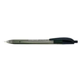 Bolígrafos retráctiles BOLIGRAFO STAEDTLER RETRACTIL 4230 MEDIO NEGRO 20901775  131084501