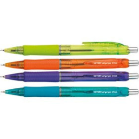 Bolígrafos retráctiles BOLIGRAFO CENTRUM RETRACTIL VICTORY TINTA AZUL COLORES SURTIDOS 20902143  132085306